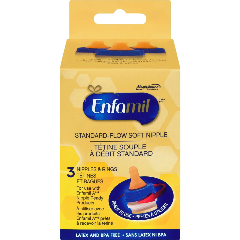 Enfamil soft nipples standard cheap flow