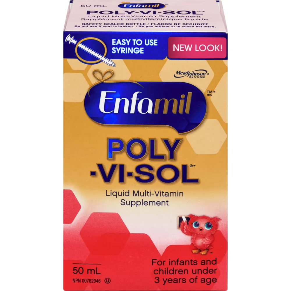 Enfamil PolyViSol Liquid Multivitamin Supplement With, 48 OFF