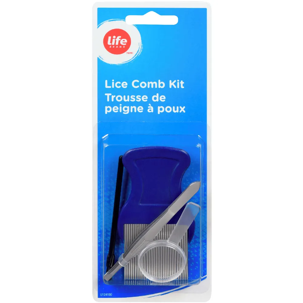 Life Brand Deluxe Lice Comb Kit Niagara Pen Centre