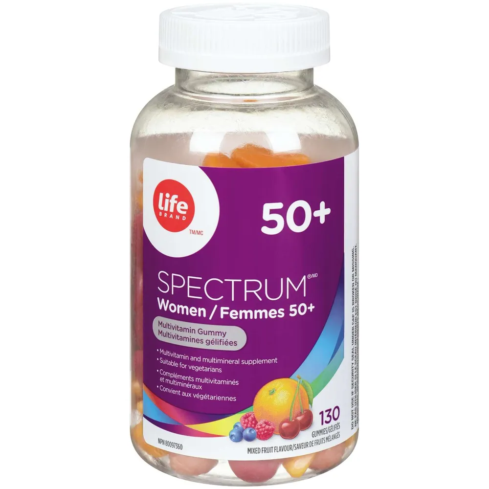 Life Brand Spectrum Multivitamin Gummy for Women 50+ Niagara Pen Centre