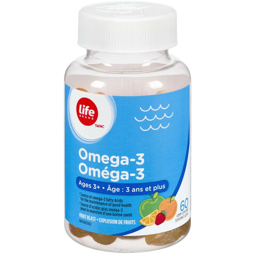 Life Brand Omega3 Vitamin Gummies Niagara Pen Centre