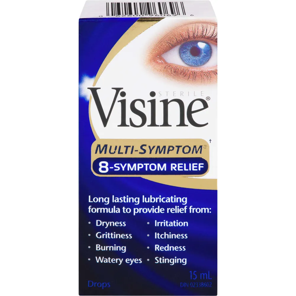 Visine 8Symptom Relief Eye Drops Hillside Shopping Centre
