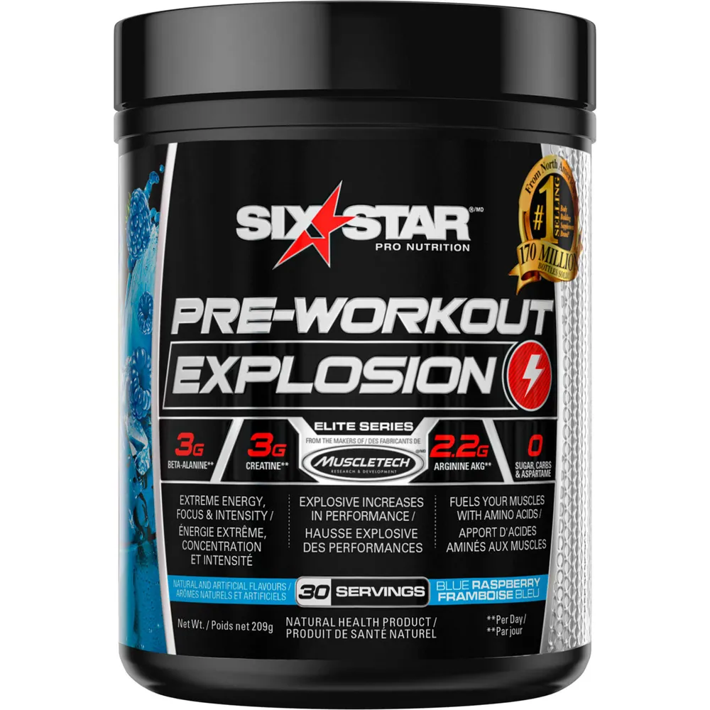Six Star Pre Workout Explosion Niagara Pen Centre