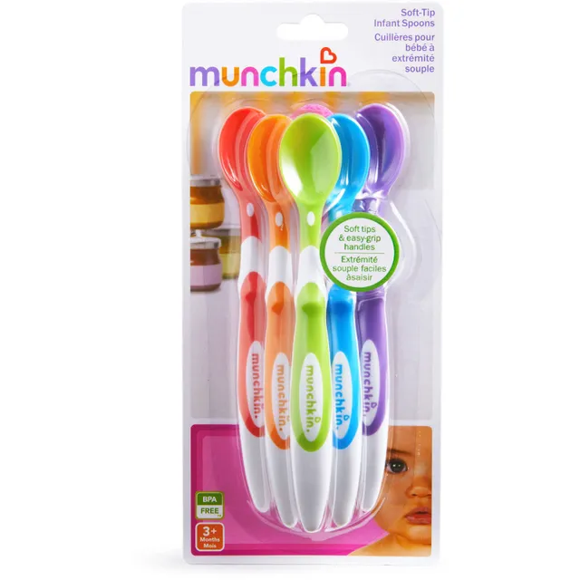 Munchkin bpa free soft deals tip infant spoon