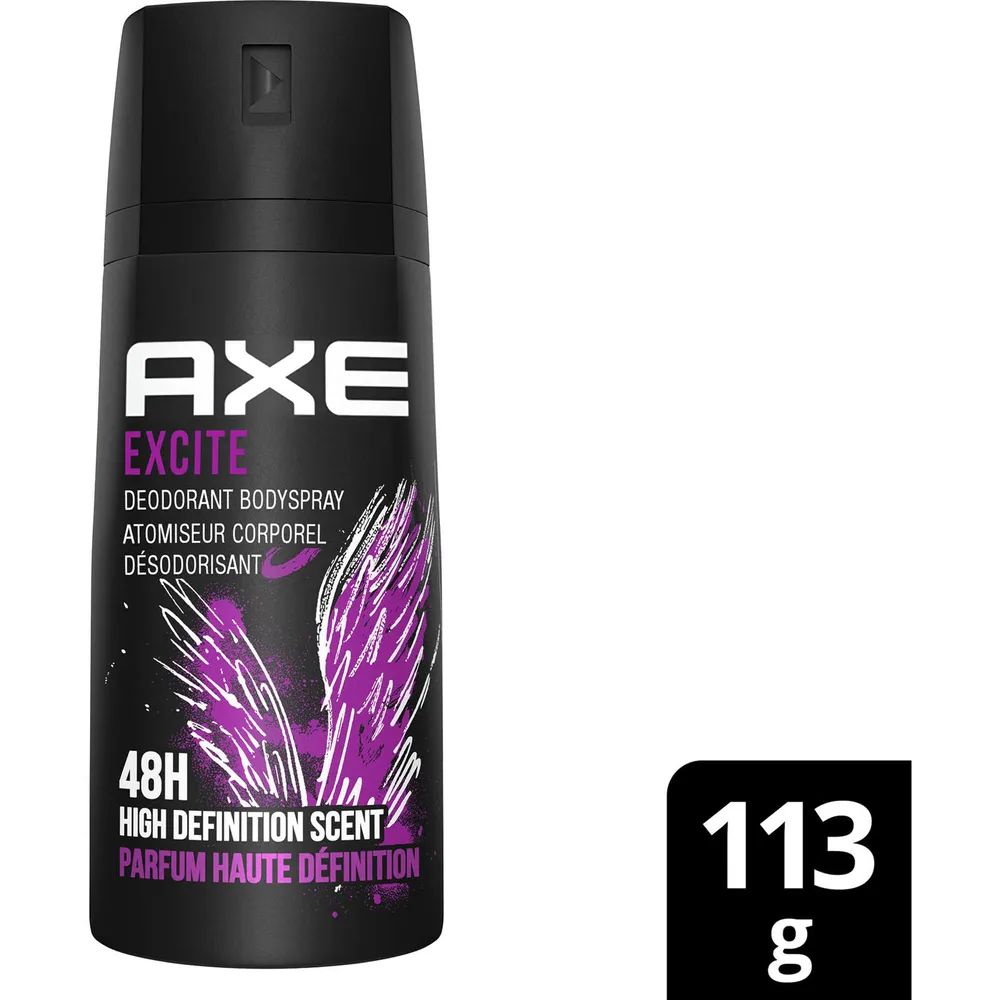 AXE Deodorant Body Spray Excite 113 g Hillside Shopping Centre
