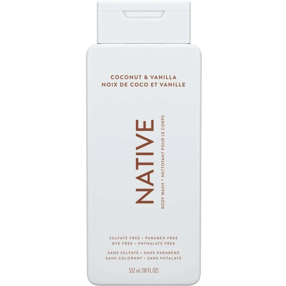 Native Body Wash Coconut & Vanilla 510g Niagara Pen Centre