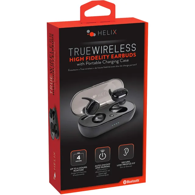True Wireless High Fidelity Earbuds With Charging Case