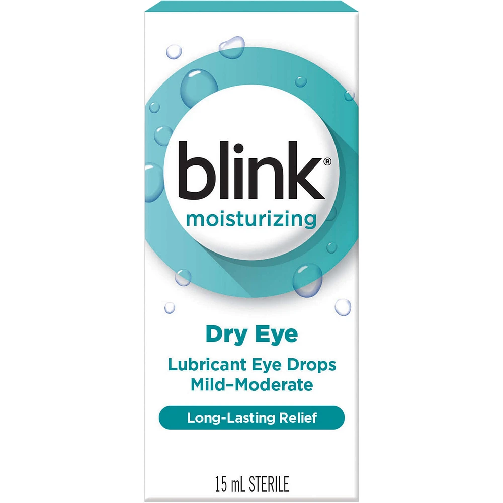 Blink Moisturizing Lubricant Eye Drops Niagara Pen Centre