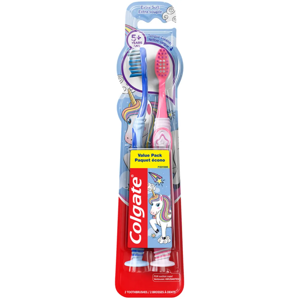 Colgate Kids Unicorn Toothbrush Extra Soft for Children 5 Years