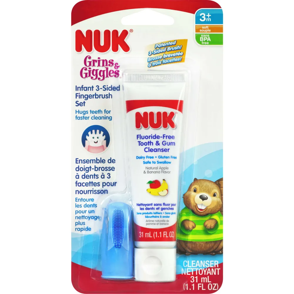 Nuk finger toothbrush hot sale