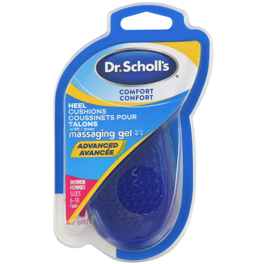 Dr. Scholl s Comfort Heel Cushions Womens Sizes 6 10