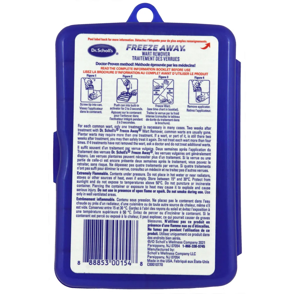 Dr scholl's deals wart freeze away