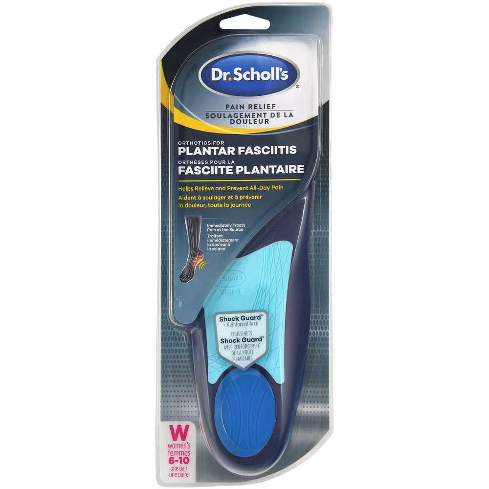 Dr. Scholl s Pain Relief Orthotics For Plantar Fasciitis Women s Sizes 6 10