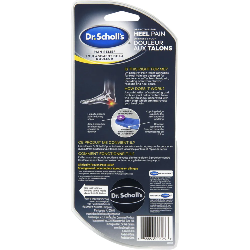 Dr scholl's pain best sale relief orthotics