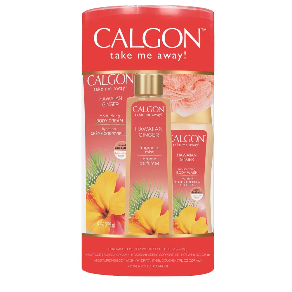 Calgon Hawaiian Ginger 4pc Gift Set Hillside Shopping Centre