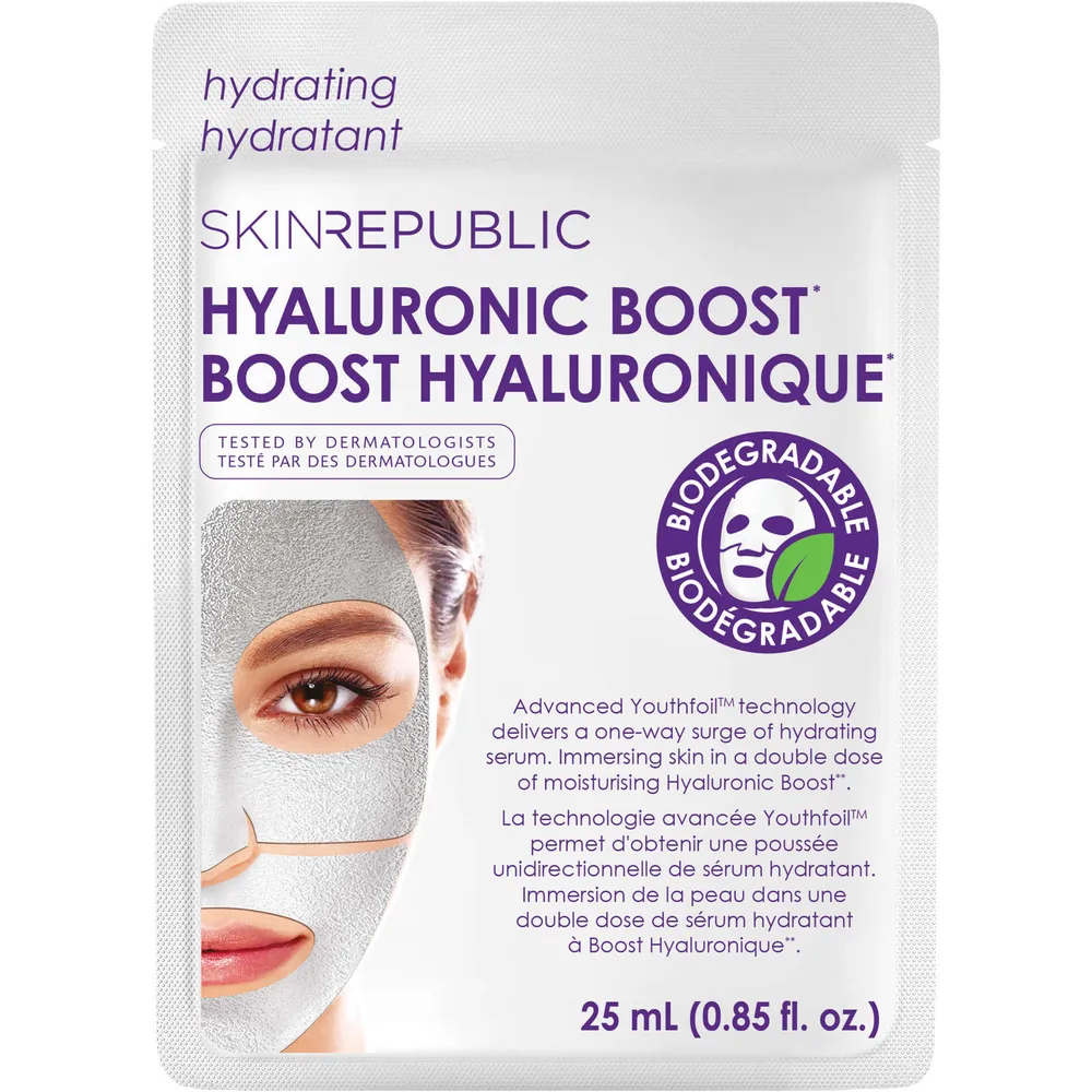 Skin Republic Boost Hyaluronic Face Mask Niagara Pen Centre