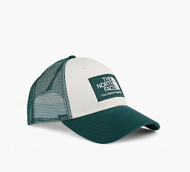 The North Face Embroidered Mudder Trucker New Taupe Green Bear