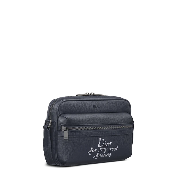 DIOR AND HYLTON NEL Dior Normandie Messenger Bag with Flap