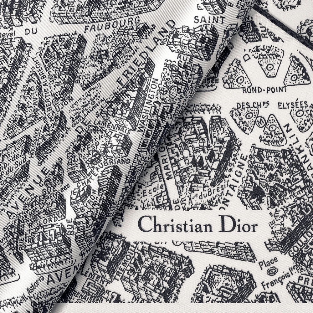 【希少品】Dior スカーフ PLAN DE PARIS DIOR DIAMOND Dior Plan de Paris Dior Diamond at Mall of America® in