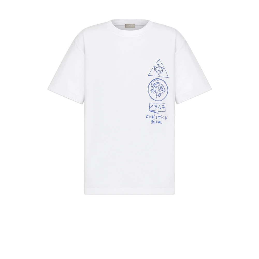 Dior☆DIOR AND HYLTON NEL Tシャツ Dior And Hylton Nel T-Shirt, Relaxed Fit in White for Men | Lyst