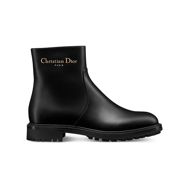 Christian Dior★D-Fight ショートブーツ ☆ロックテイストに☆ DIOR D-Fight ショートブーツ ブラック