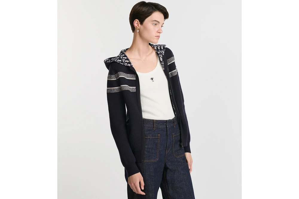 【DIOR】REVERSIBLE ZIP-UP HOODIE Dior Reversible Zipped Cardigan with Hood at Mall of America