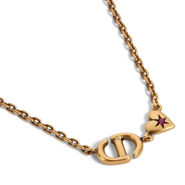 Dior lucky square necklace best sale