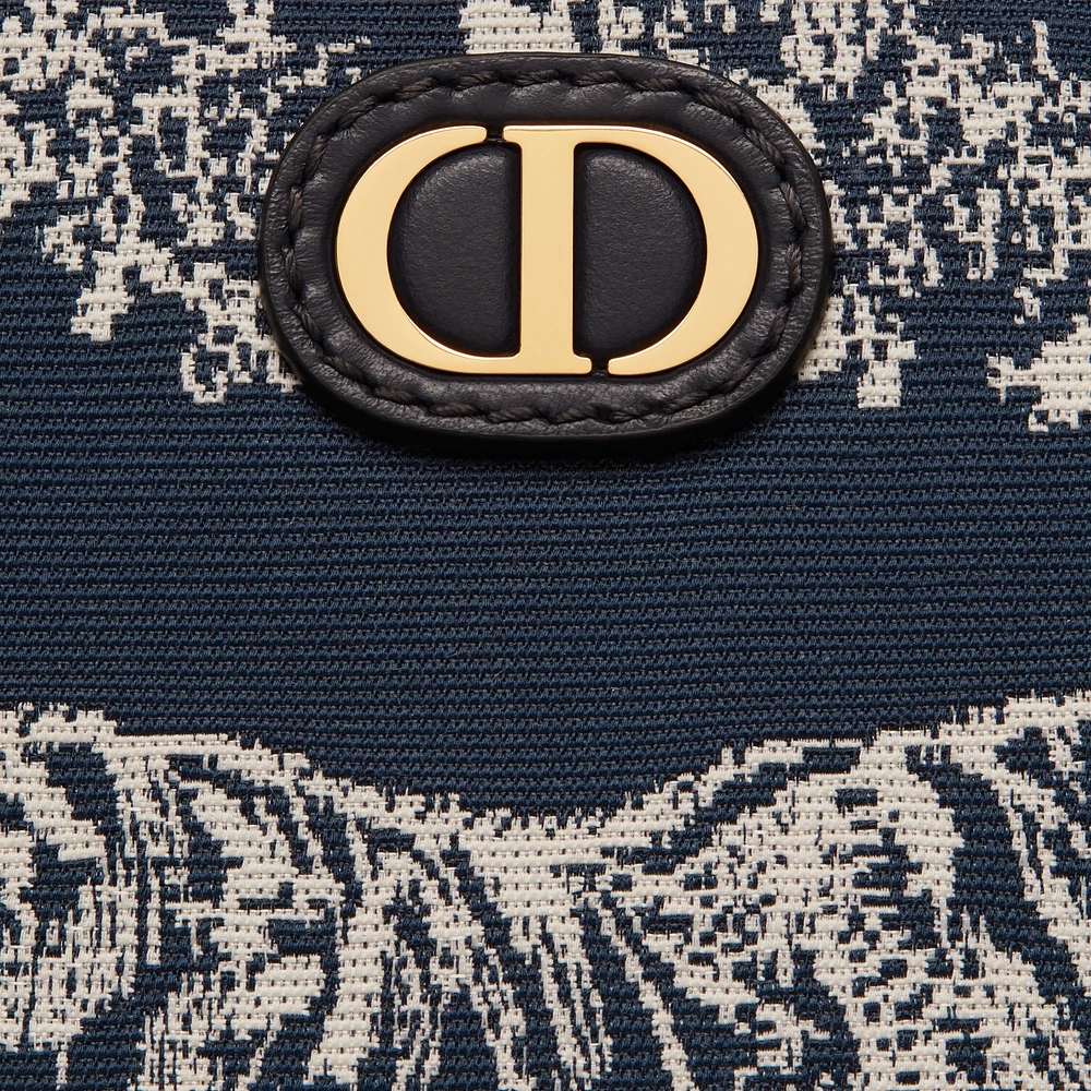 スピード配送◆送込【DIOR】30 Montaigne Aphrodite*ポーチ CHRISTIAN DIOR Montaigne Aphrodite Oblique Jacquard Blue Pouch