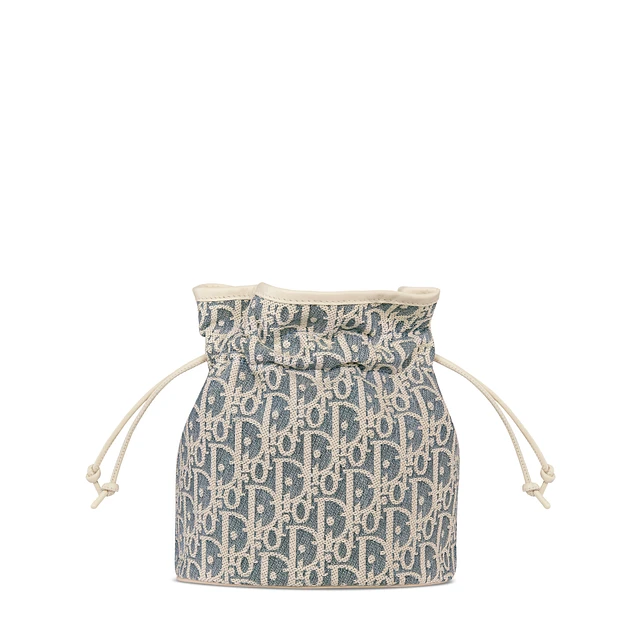 どんなシーンでも合う♪【DIOR】30 Montaigne Cigale ミニバッグ 30 Montaigne Cigale Mini Bag Blue Dior Oblique Chambray with