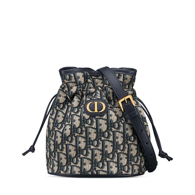 【美しいデザイン☆】Dior 30 Montaigne Cigale ミニバッグ 30 Montaigne Cigale Mini Bag Blue Dior Oblique Jacquard | DIOR
