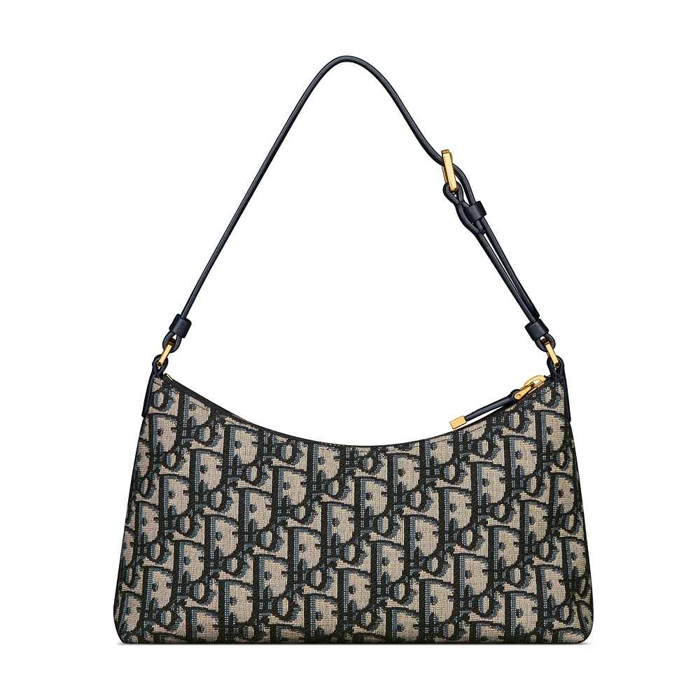 【DIOR】30 Montaigne Cigale ミニバッグ★ラッピングOK★大人気 30 Montaigne Cigale Mini Bag Blue Dior Oblique Chambray with