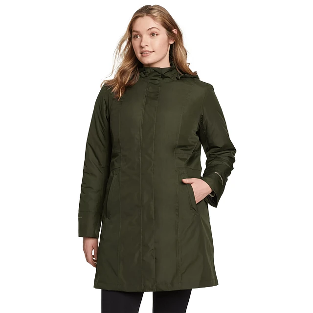 Eddie bauer mackenzie trench coat best sale