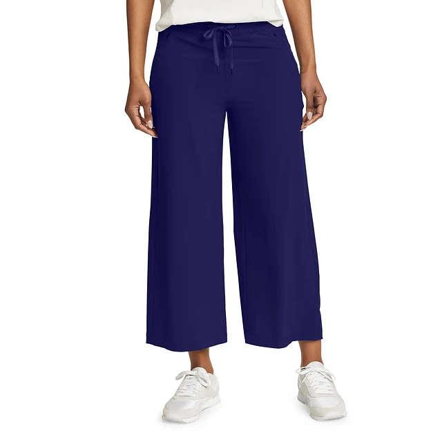 Eddie Bauer Departure High-Rise Wide Leg Travel Pants at