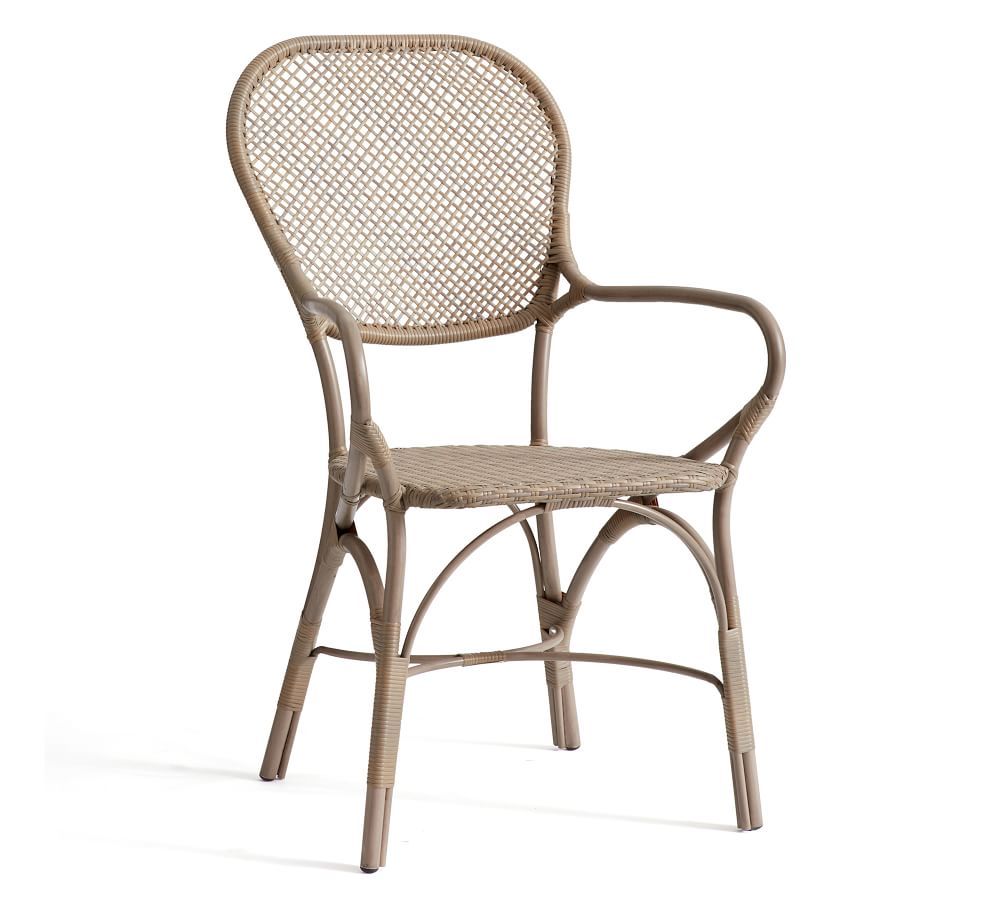 Pottery Barn Brea AllWeather Wicker Bistro Dining Chair The Summit