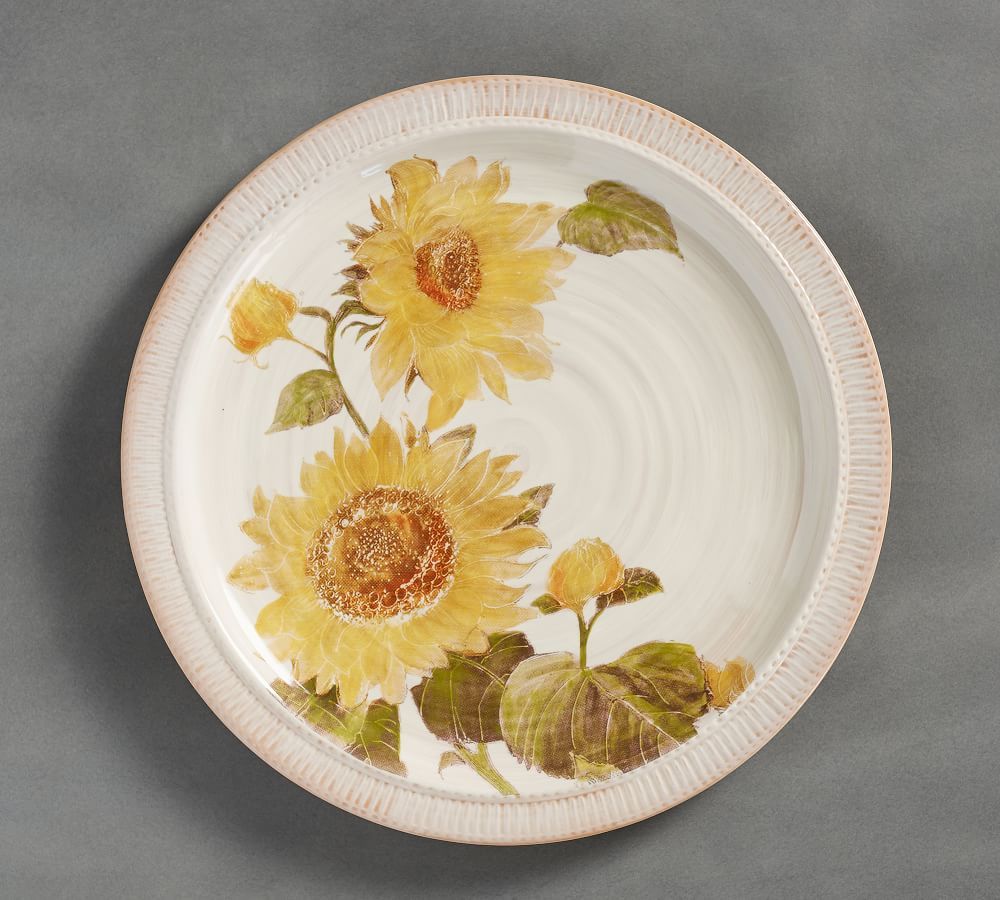 Pottery Barn Sunflower Platter The Summit