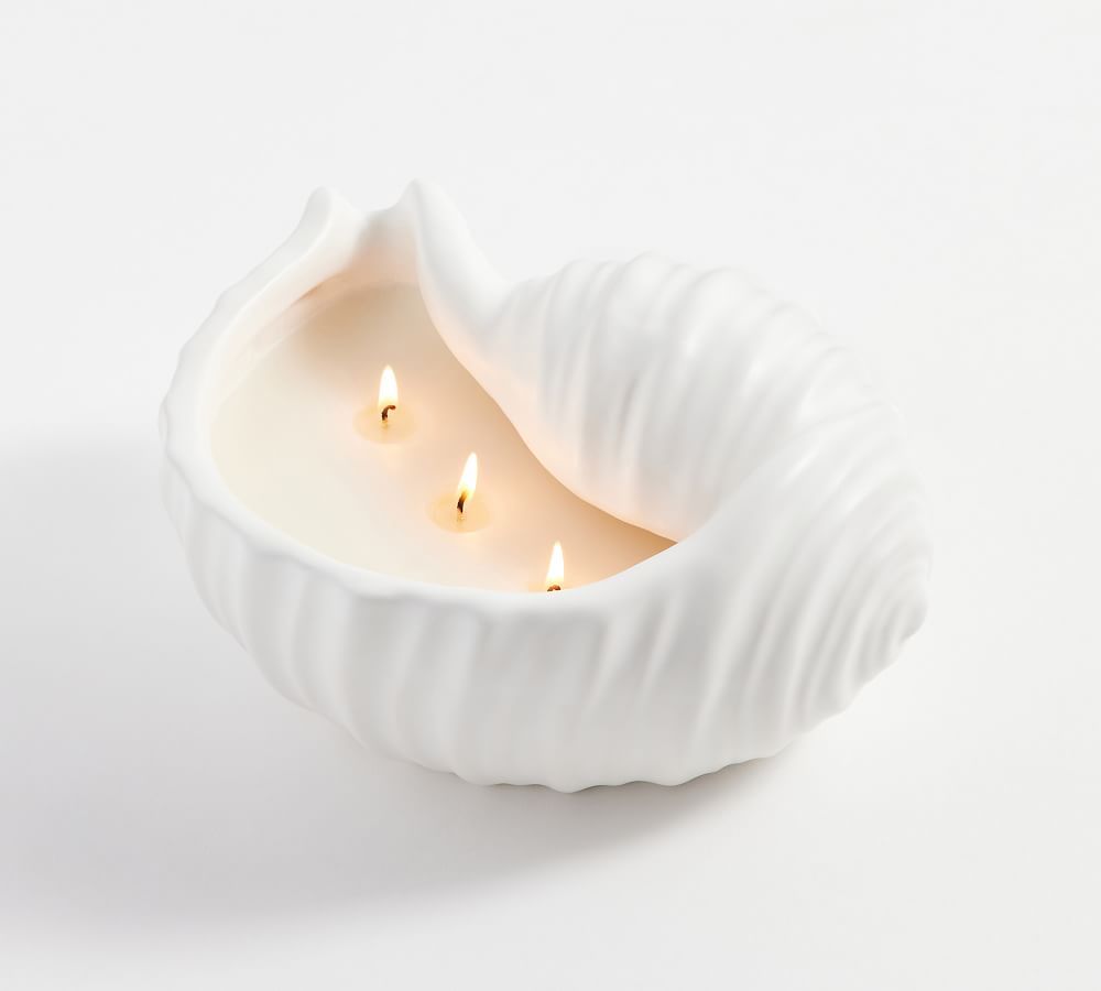 bath and body works seashell candle holder