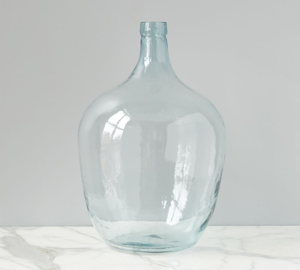 Pottery Barn Recycled Glass Demijohn Vases The Summit