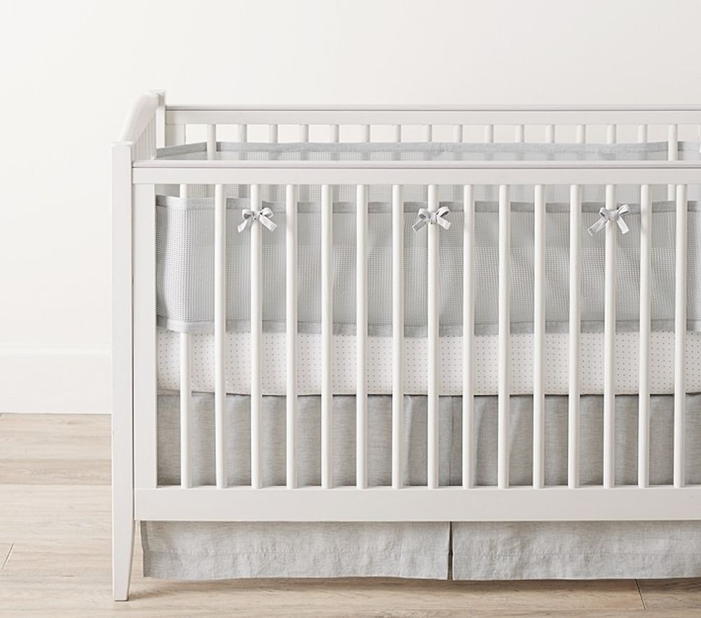 Pottery barn shop baby crib bedding