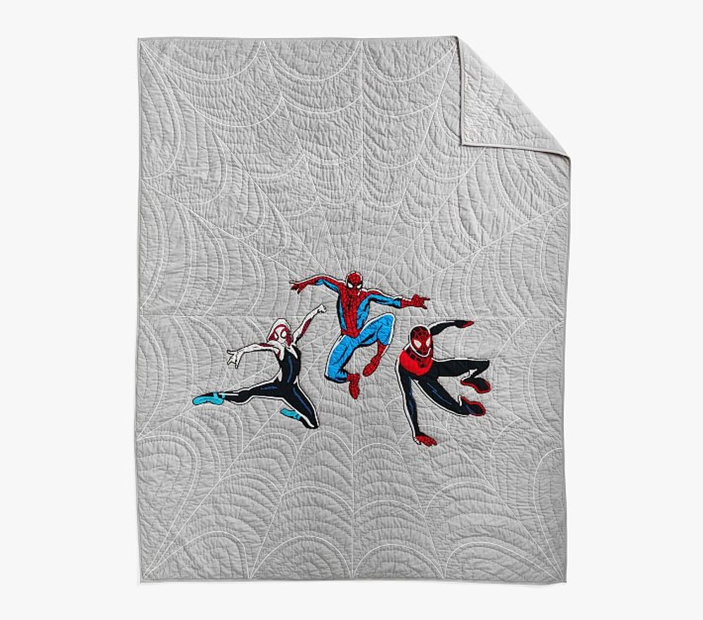 Pottery barn 2025 spiderman quilt