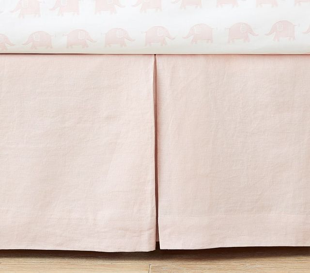 Pottery barn cheap crib skirt