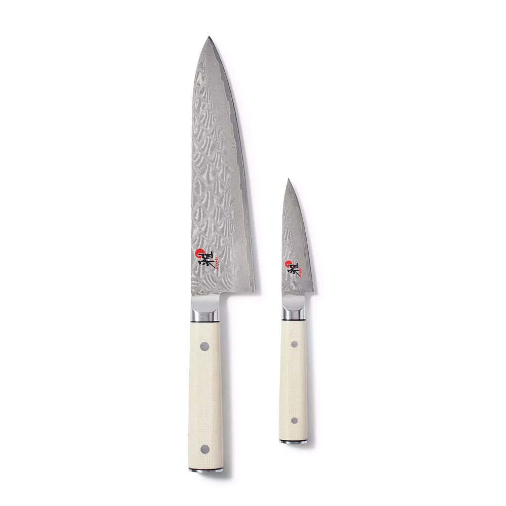 Miyabi Mikoto Paring & Chefs Knife Set Pike and Rose
