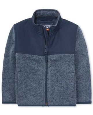 Boys fleece discount coat