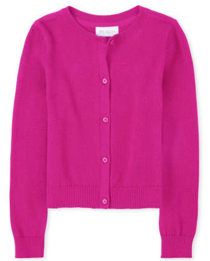 Girls light pink cardigan store
