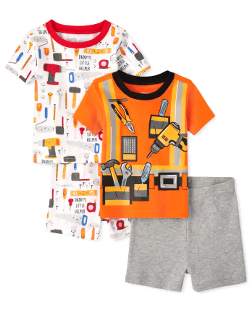 Construction deals pajamas 4t