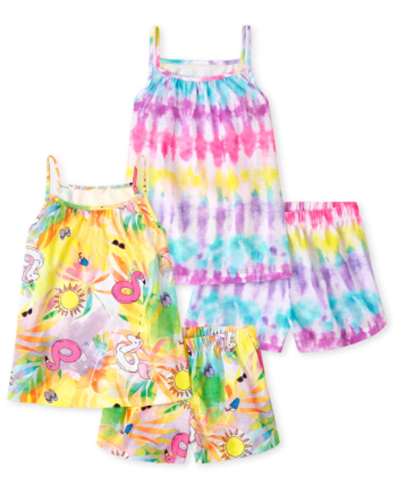 Tie dye store pajamas girls
