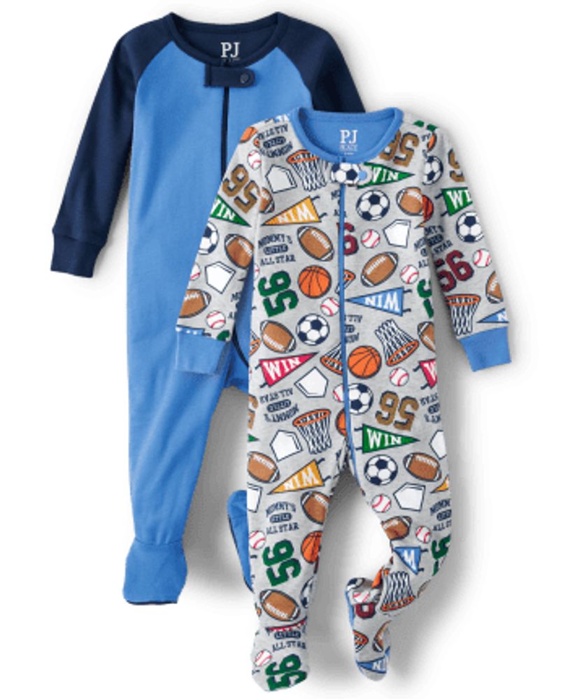 Children's place baby boy hot sale pajamas