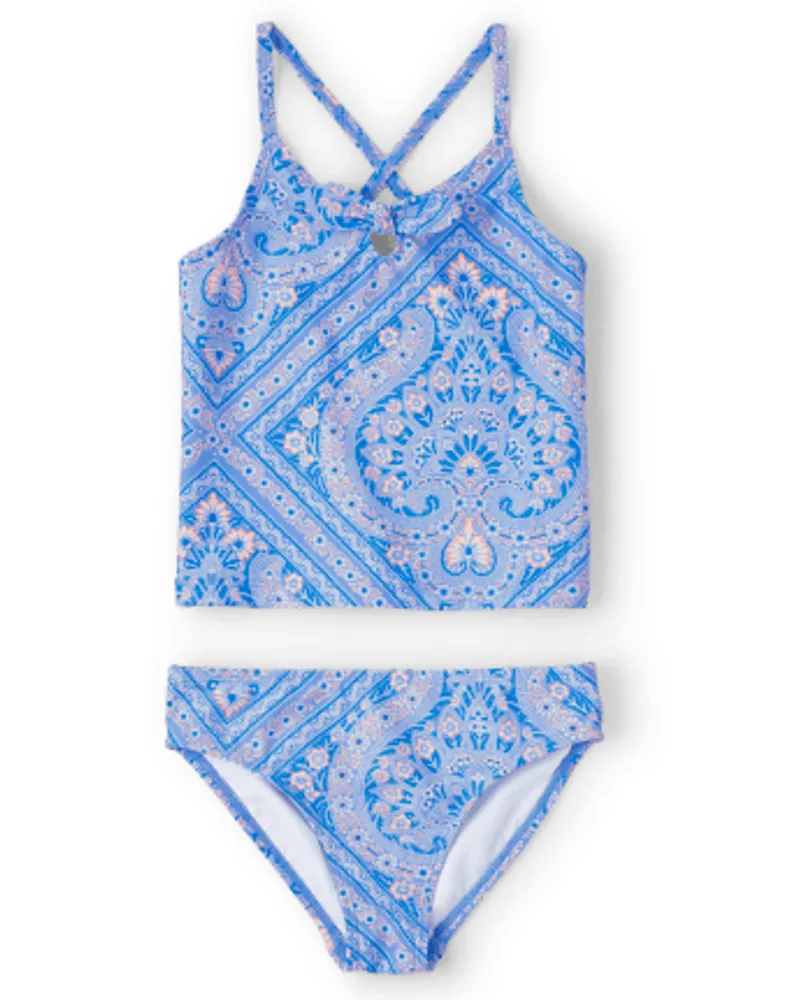 The Children s Place Girls Bandana Tankini Swimsuit CoolSprings