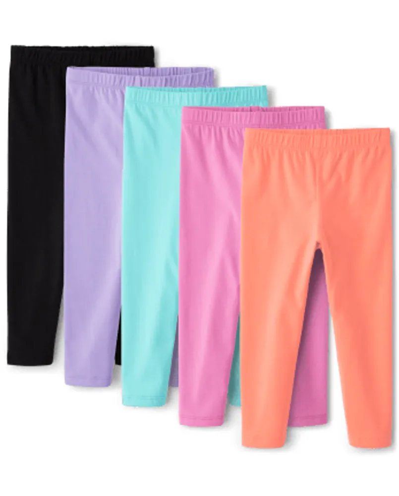 The Children s Place Girls Capri Leggings 5 Pack CoolSprings