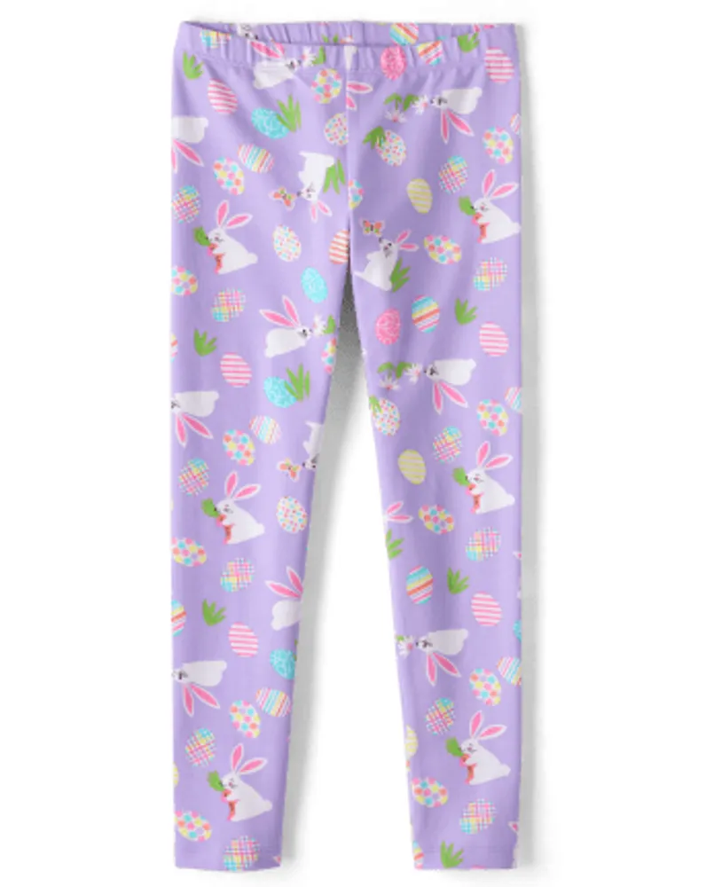 Girls easter shop leggings