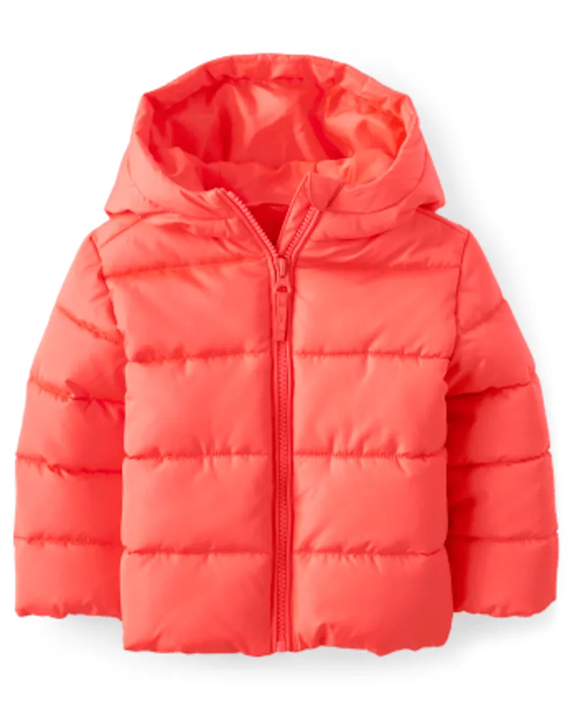 The Children s Place Toddler Girls Puffer Jacket Plaza Las Americas